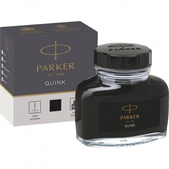 Флакон чернил PARKER для перьевой ручки, чернила черного цвета Флакон чернил PARKER для перьевой ручки, чернила черного цвета