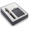 Набор PARKER SONNET GIFT 20 BLACK GT с перьевой ручкой и футляром для карточек 2121991 Набор PARKER SONNET GIFT 20 BLACK GT с перьевой ручкой и футляром для карточек 2121991
