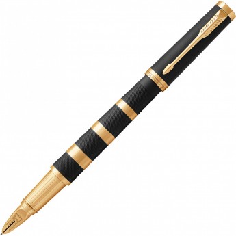 Ручка 5-й пишущий узел PARKER INGENUITY BLACK RUBBER & METAL GT, F Ручка 5-й пишущий узел PARKER INGENUITY BLACK RUBBER & METAL GT, F